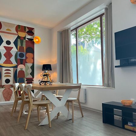 Au Cheval Blanc - Appartement Familial 6P Parking Prive Proche Colmar Centre Luaran gambar